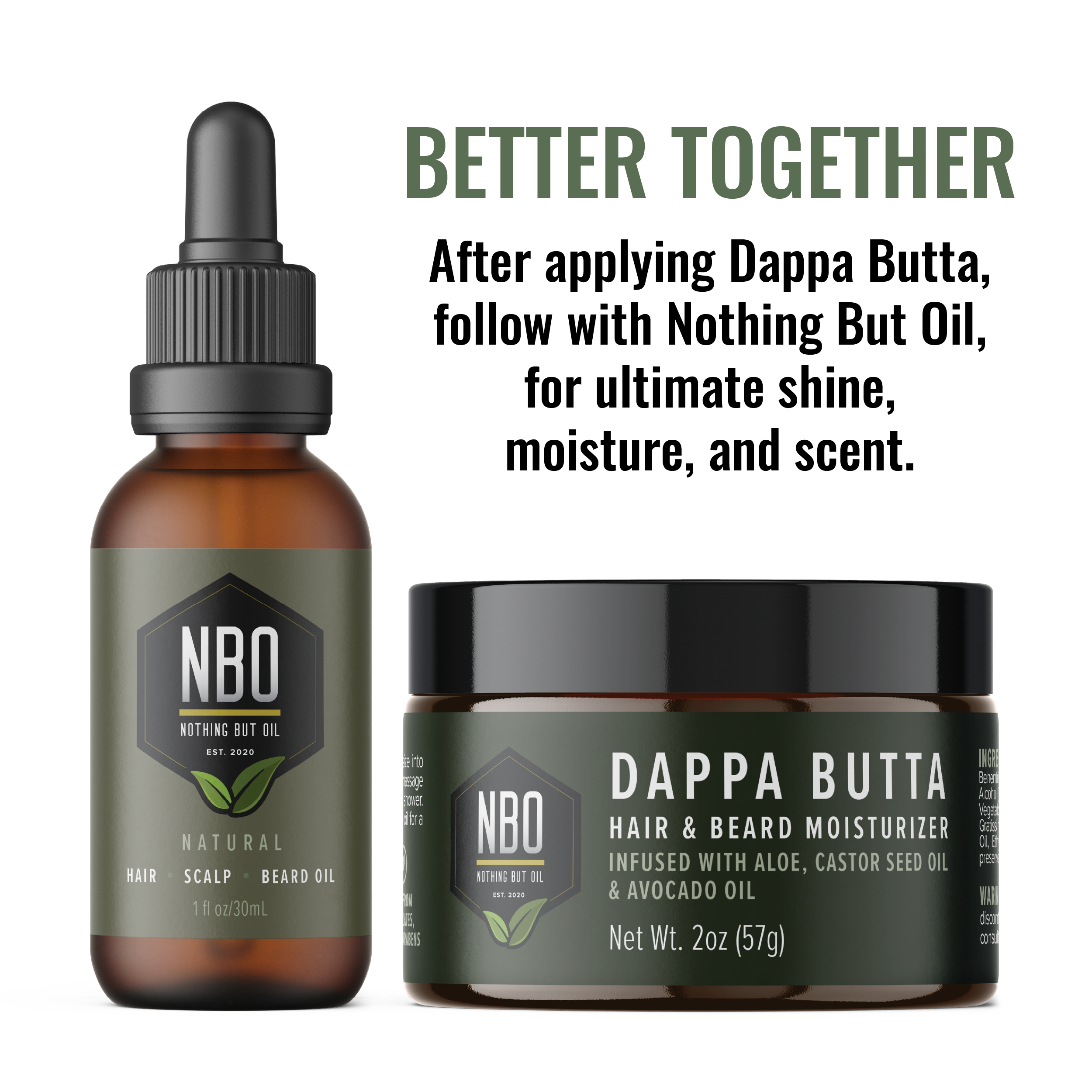 Dappa Butta Hair & Beard Moisturizer